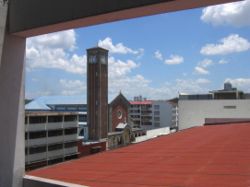 Somewhere in Panamá City. I am fairly sure this is from a building at Via España, towards the east, so that could be Iglesia del Carmen