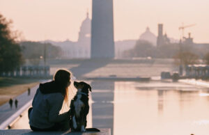 Ciara and her dog